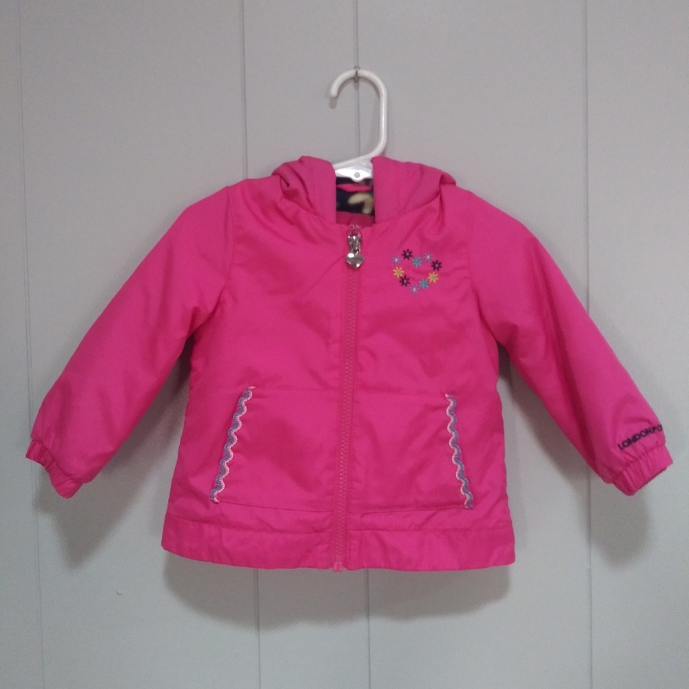 London Fog Pink Baby Jacket/Coat Size 12M
